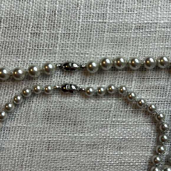Monet Faux Pearls (2 strands) - Picture 4 of 5